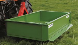 Heckcontainer hydraulisch Kippbar