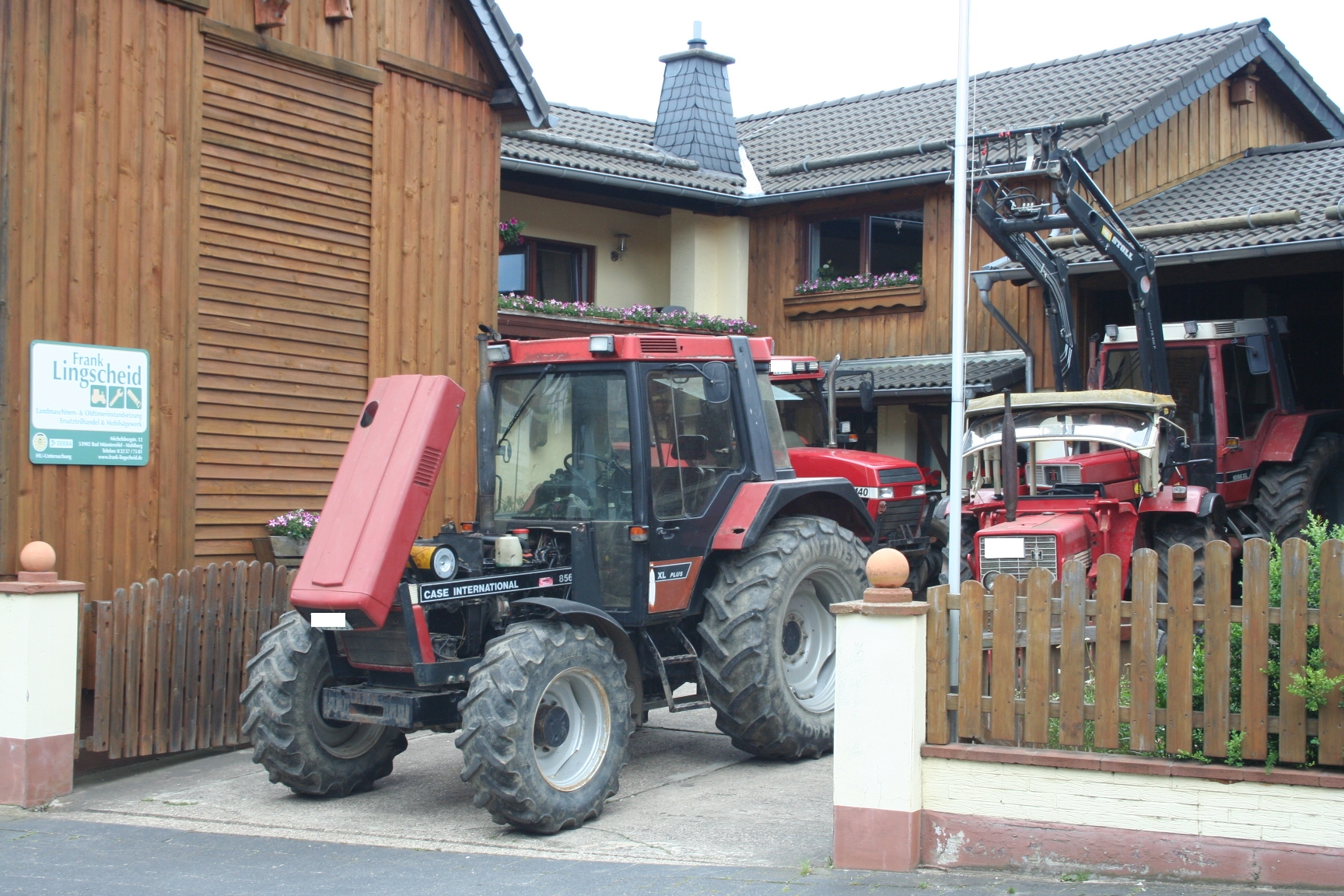 Kundenschlepper zur Inspektion